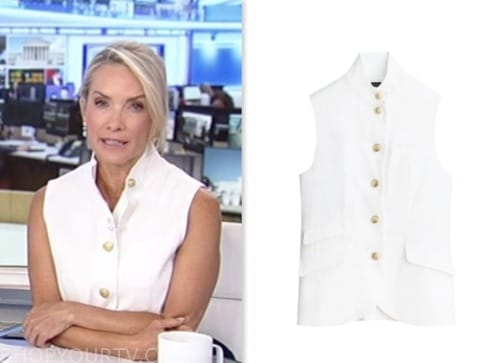 WornOnTV: Eileen Gu's white tweed cropped jacket and pants on Today