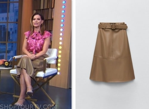 Michael Kors Knee-length Dresses worn by Rebecca Jarvis as seen in Good  Morning America on June 27, 2023