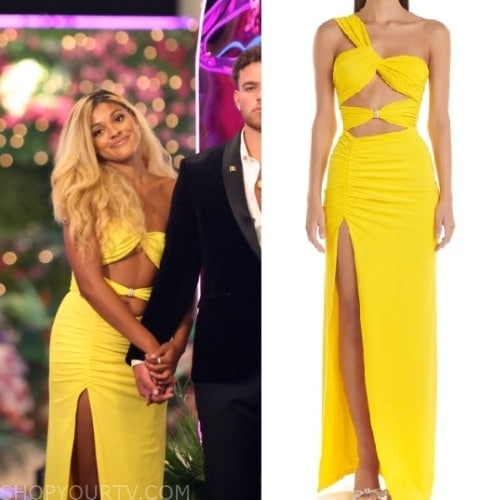 Love Island USA Season 5 Episode 37 Finale Hannah s Yellow