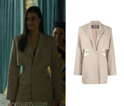 Special Ops Lioness: Season 1 Episode 7 Cruz's Cut Out Blazer Dress ...