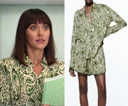 Who Is Erin Carter: Season 1 Episode 1 Erin's Floral Mini Dress in 2023