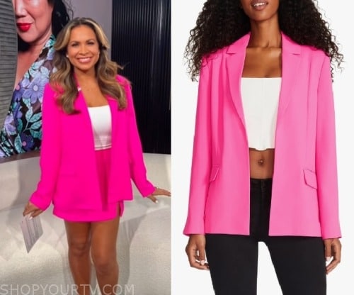 E! News: August 2023 Carolina's Pink Blazer | Shop Your TV