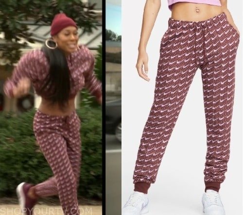 WornOnTV: Sanya's Nike pants and top on The Real Housewives of Atlanta, Sanya Richards-Ross