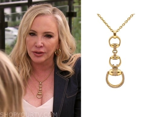 Louis Vuitton OnTheGo MM worn by Shannon Beador as seen in The