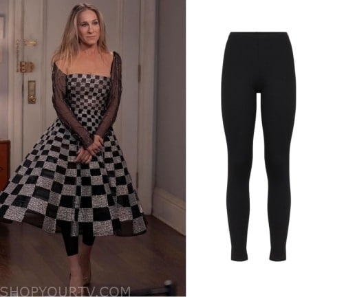 And Just Like That Season 2 Episode 11 Carrie s Black Leggings