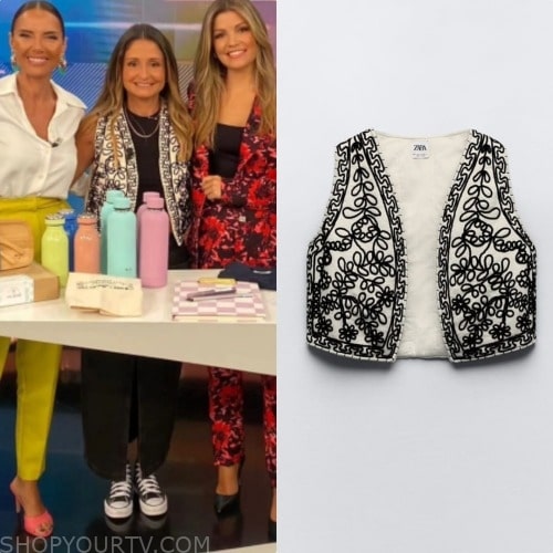 Esta Manhã: September 2023 Embroidered Vest | Shop Your TV