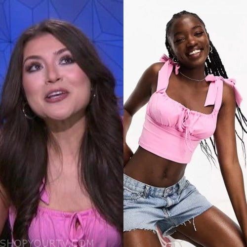 Big Brother USA: Season 25 Episode 1 America's Pink Crop Top | Shop Your TV