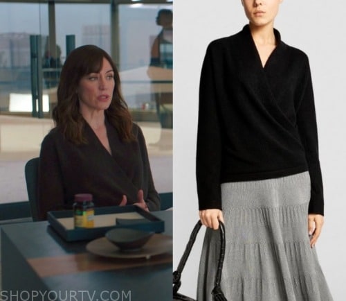 Billions: Season 7 Episode 6 Wendy's Wrap Sweater | Shop Your TV