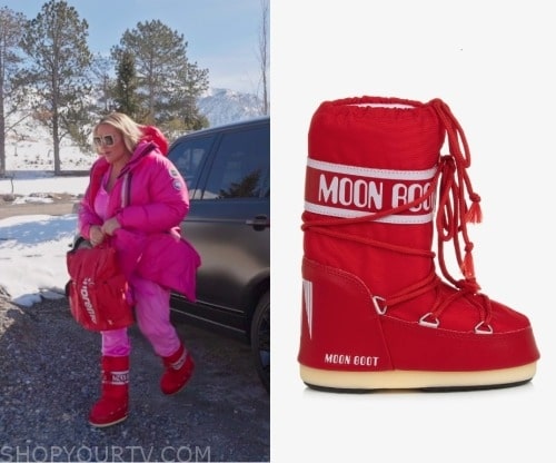 Heather Gay's Red Moon Boots