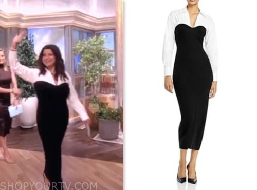 Caught in the Act Unfaithful: Season 2 Episode 6 Tami's Black Strapless  Dress with Shirt Under