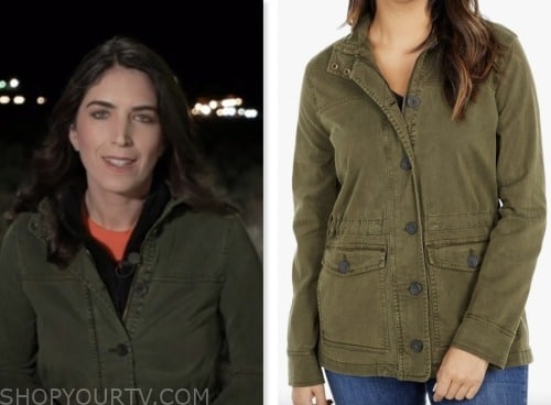 The Today Show: September 2023 Liz Kreutz's Green Utility Jacket | Shop ...