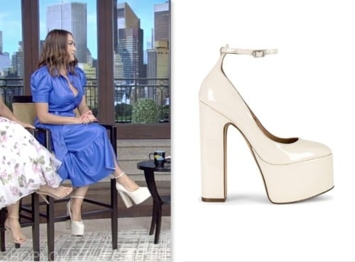 Live with Kelly and Mark: September 2023 Nikki Garcia's White Platform ...