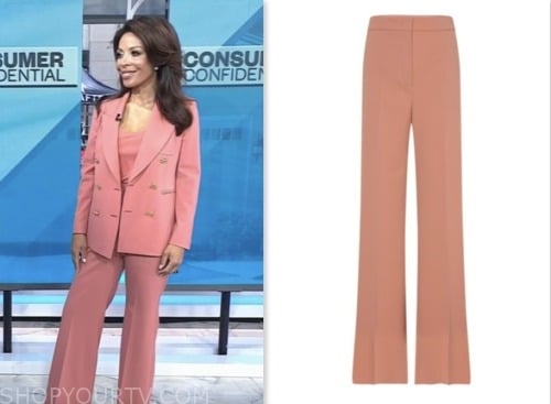 The Today Show: September 2023 Lisa Simonsen's Coral Pink Pants | Shop ...