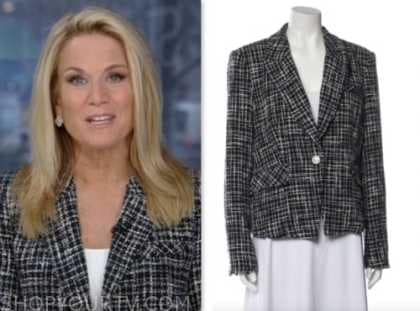 The Story: September 2023 Martha MacCallum's Tweed Blazer | Shop Your TV