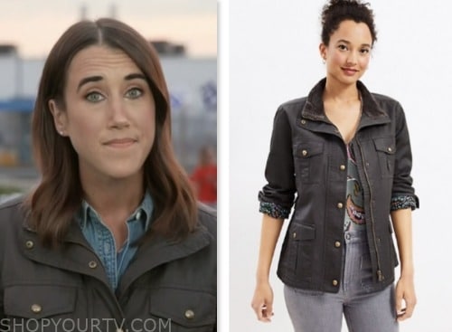The Today Show: September 2023 Maggie Vespa's Brown Field Jacket | Shop ...
