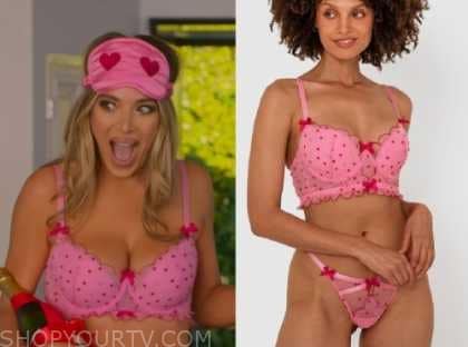 Bras N Things Vamp Agent Lust Push Up Bra - Pink