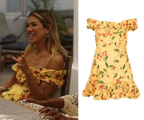 WornOnTV: Erin's gold lace trim bra and short set on The Real Housewives of  New York City, Erin Lichy