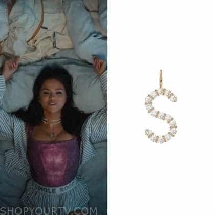 SELENA Initial Letter Necklace