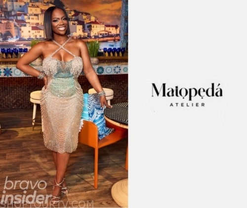 WornOnTV: Kandi's monogram metallic mini dress on The Real Housewives of  Atlanta, Kandi Burruss