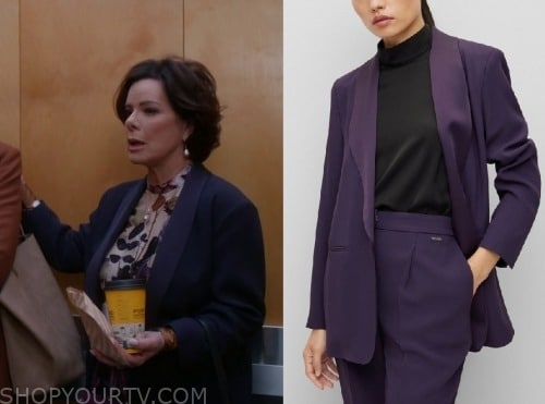 So Help Me Todd: Season 1 Episode 20 Margaret's Dark Purple Blazer ...