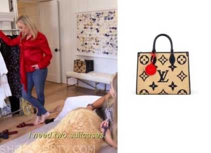 Lv Monogram Teddy Onthego M55421