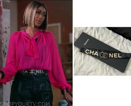 Caught in the Act Unfaithful: Season 2 Episode 6 Tami's Black Strapless  Dress with Shirt Under