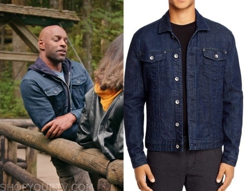 Virgin River: Season 5 Episode 8 Preacher's Denim Jacket | Shop Your TV