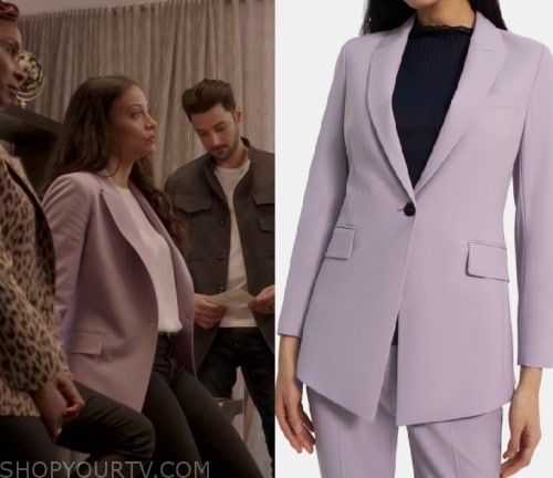 Found: Season 1 Episode 1 Lacey's Lilac Blazer | Shop Your TV