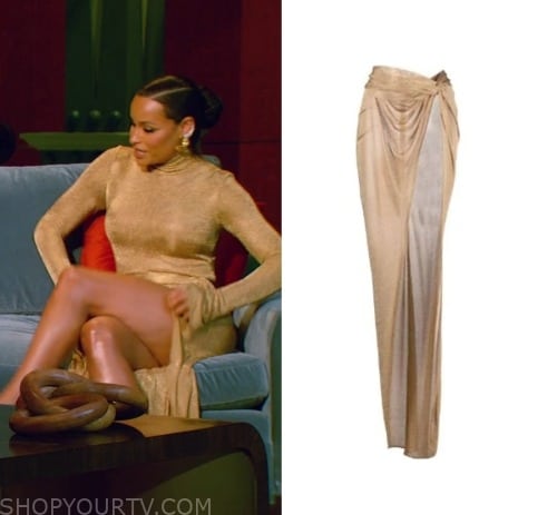 WornOnTV: Sai's metallic fringe mini dress on The Real Housewives of New  York City, Sai De Silva