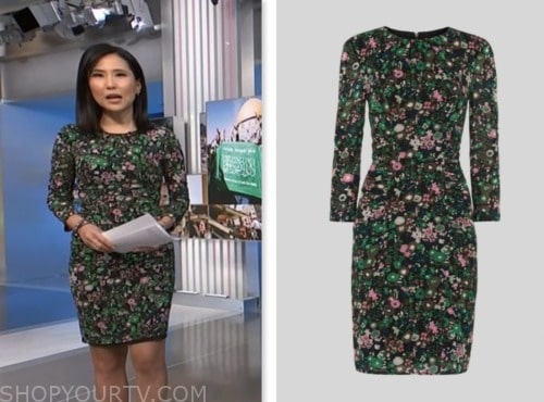 NBC News Daily: October 2023 Vicky Nguyen's Green and Pink Floral ...