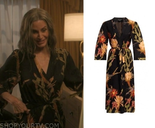 Shining Vale: Season 2 Episode 2 Pat's Floral Robe | Shop Your TV