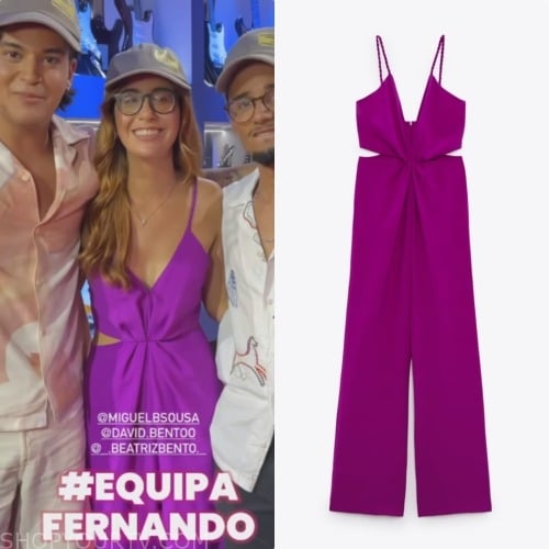 The Voice Portugal Season 11 Episode 02 Beatrizs Cut Out Jumpsuit