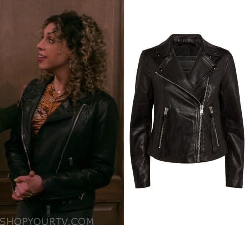 Frasier Reboot: Season 1 Episode 1 Eve's Black Leather Jacket | Shop ...