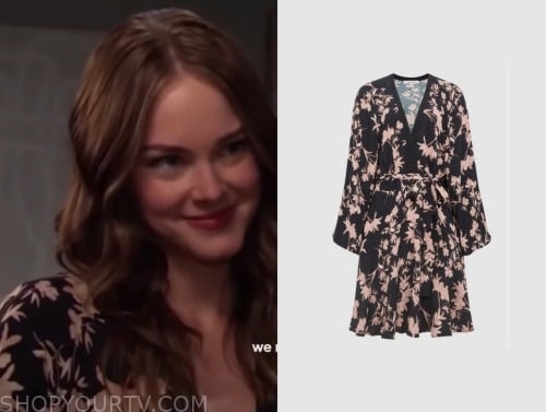 Days of Our Lives: October 2023 Stephanie's Printed Dress | Shop Your TV