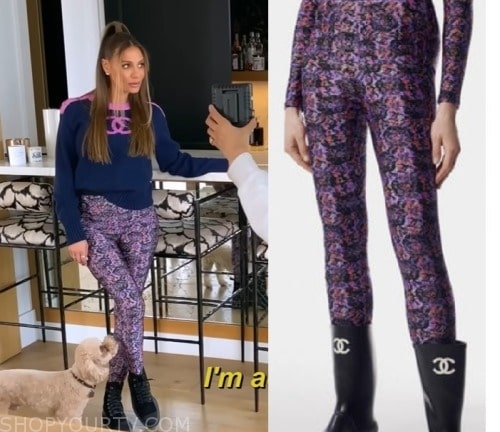 WornOnTV: Dorit's pink floral pajamas and scarf on The Real Housewives of  Beverly Hills, Dorit Kemsley