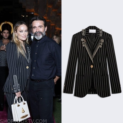 Schiaparelli and Neiman Marcus Cocktail Event: Olivia Wilde’s Blazer