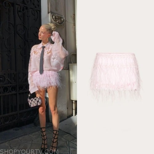 Valentino Fashion Show: Leonie Hanne's Skirt | Shop Your TV