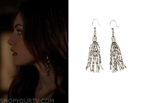 The girl wearing online tassel earrings full episodes