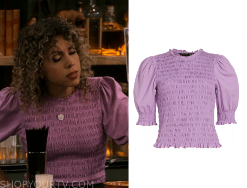 Frasier Reboot: Season 1 Episode 7 Eve's Shirred Top | Shop Your TV