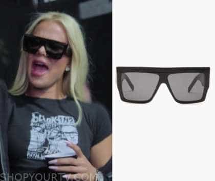 Flat top clearance sunglasses kardashian