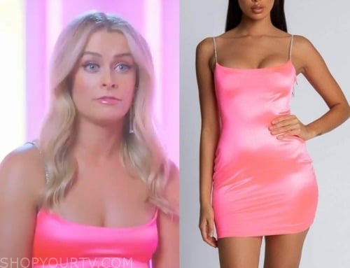 Zara Denim Corset worn by Kirra Schofield as seen in Love Island Australia  (S05E08)