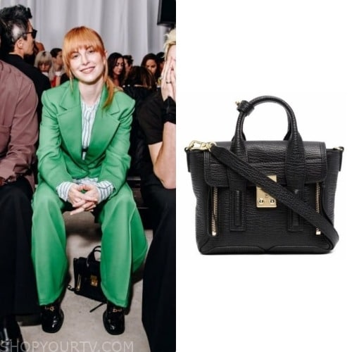 3.1 Philip Lim Spring 2024 Runway Show Hayley’s Black Satchel Bag