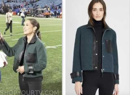 The Today Show: November 2023 Kaylee Hartung's Green and Black Leather ...