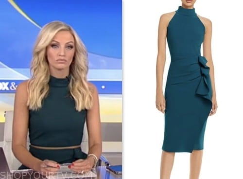 Fox and Friends: July 2022 Carley Shimkus's Black Pearl Embellished ...