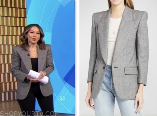 WornOnTV: Eva's brown pant suit on Good Morning America, Eva Pilgrim