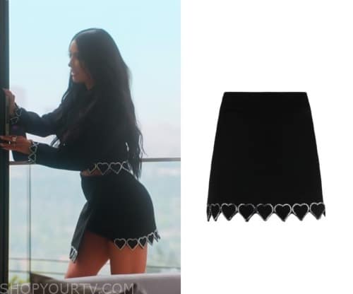 Daybreak Mini Skirt, Black