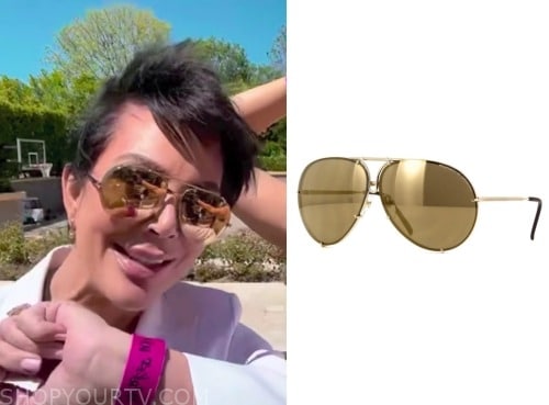 The Kardashians Season 4 Episode 10 Kris Gold Sunglasses Shop Your Tv 