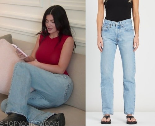 Kylie sale jenner levis