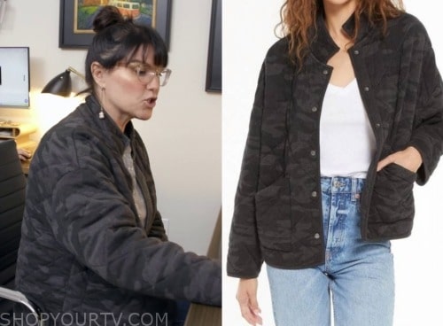 Unsellable Houses: Season 4 Episode 10 Lyndsay's Camo Quilted Jacket ...