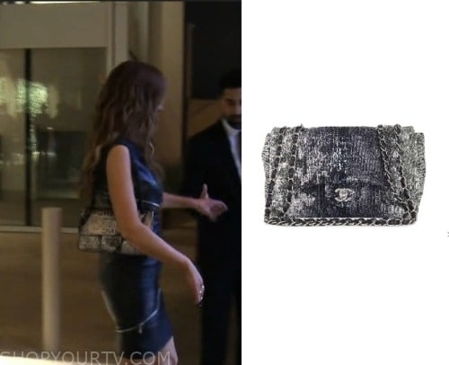 RHOBH: Season 10 Episode 13 Kyle's Black Round Chanel Bag